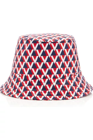 VALENTINO Women's Garavani Veehive Nylon Bucket Hat - Multi - S - Moda Operandi