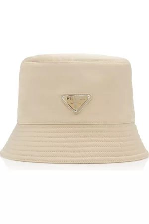 Prada Women's Re-Nylon Bucket Hat - Neutral - S - Moda Operandi