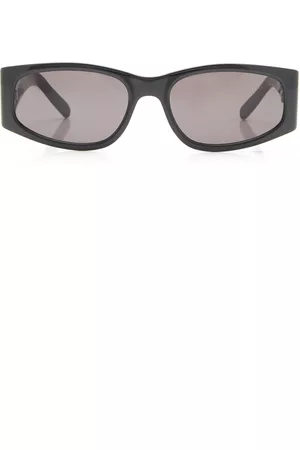 Saint Laurent Women Sunglasses - Women's Square Acetate Sunglasses - Black - OS - Moda Operandi