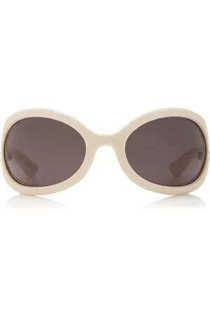 Gucci Women Sunglasses - Women's Acetate Sunglasses - White - OS - Moda Operandi
