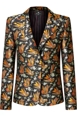 Etro Women Blazers - Women's Jacquard Blazer Jacket - Print - IT 44 - Moda Operandi