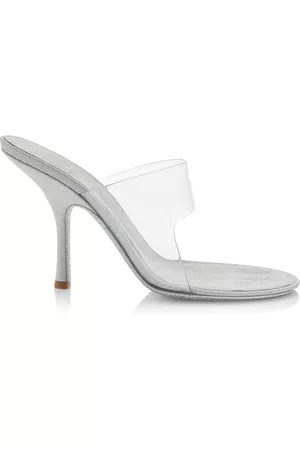 Alexander Wang Women Sandals - Women's Nudie Gel PVC Sandals - Silver - IT 36 - Moda Operandi