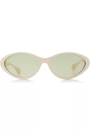 Gucci Women Sunglasses - Women's Acetate Sunglasses - White - OS - Moda Operandi