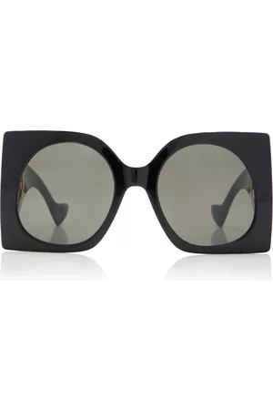 Gucci Women Sunglasses - Women's Square-Frame Acetate Sunglasses - Black - OS - Moda Operandi