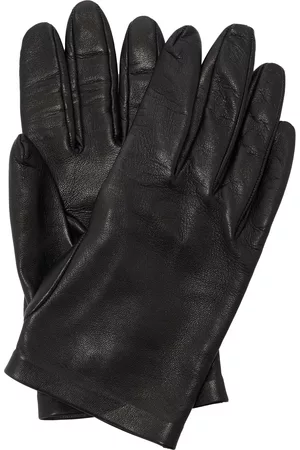 The Row Women Gloves - Women's Lorella Leather Gloves - Black - S - Moda Operandi