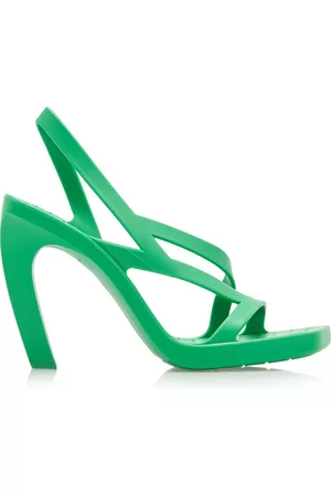 Bottega Veneta Women Sandals - Women's Pudding Rubber Sandals - Green - IT 36 - Moda Operandi