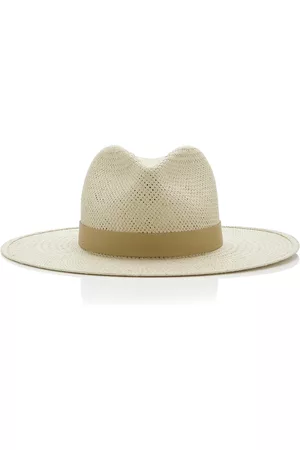 Janessa Leone Women Hats - Women's Simone Straw Hat - Green - S - Moda Operandi