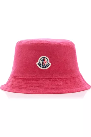 Moncler Women Hats - Women's Terry Bucket Hat - Pink - S - Moda Operandi
