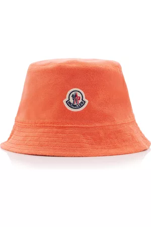 Moncler Women Hats - Women's Terry Bucket Hat - Orange - S - Moda Operandi