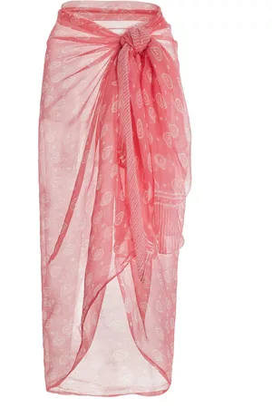 Cloe Cassandro Women Scarves - Women's Silk Sarong - Pink - OS - Moda Operandi