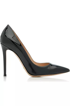 Gianvito Rossi Women Patent Leather Shoes - Women's Patent Leather Pumps - Black - IT 36 - Moda Operandi