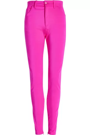 Balenciaga Women Leggings - Women's Stretch Leggings - Pink - FR 34 - Moda Operandi