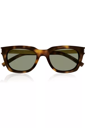 Saint Laurent Women Sunglasses - Women's Square-Frame Acetate Sunglasses - Brown - OS - Moda Operandi