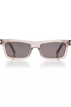 Saint Laurent Women Sunglasses - Women's Betty Acetate Square-Frame Sunglasses - Brown - OS - Moda Operandi
