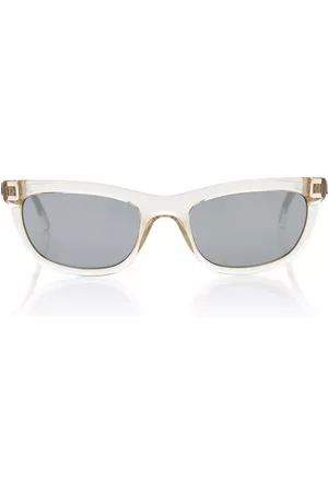 Saint Laurent Women Sunglasses - Women's Square-Frame Clear Acetate Sunglasses - White - OS - Moda Operandi