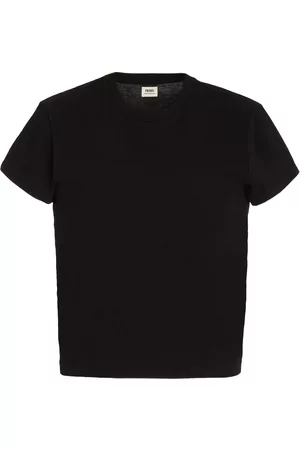 FM 669 Women T-shirts - Women's Little Organic Cotton T-Shirt - Black - XS - Moda Operandi