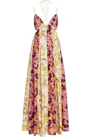 Significant Other Women Printed Dresses - Women's Ana Floral-Print Maxi Dress - Floral - US 2 - Moda Operandi