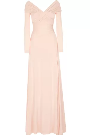Ralph Lauren Women Party Dresses - Women's Twist Front Gown - Pink - XXS - Only At Moda Operandi