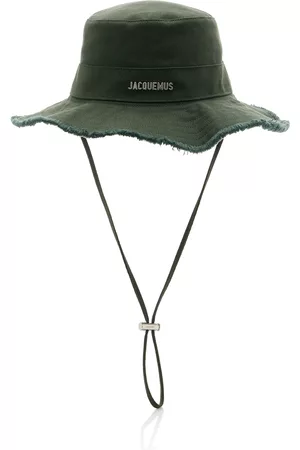 Jacquemus Women Hats - Women's Le Bob Artichaut Cotton Bucket Hat - Green - EU 56 - Moda Operandi