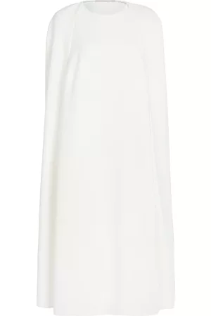 Stella McCartney Women Dresses - Women's Cape-Detailed Shift Dress - White - IT 36 - Moda Operandi