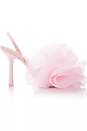 Alexander Wang Women Sandals - Women's Pom Slingback Sandals - Pink - IT 36 - Moda Operandi