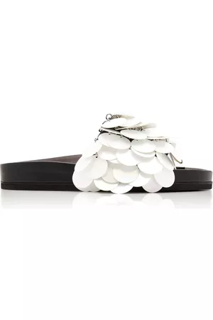 Paco rabanne Women Sandals - Women's Exclusive Sparkle Sandals - White - IT 36 - Moda Operandi