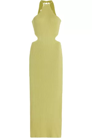 Significant Other Women Midi Dresses - Women's Skye Open-Back Midi Dress - Green - US 2 - Moda Operandi