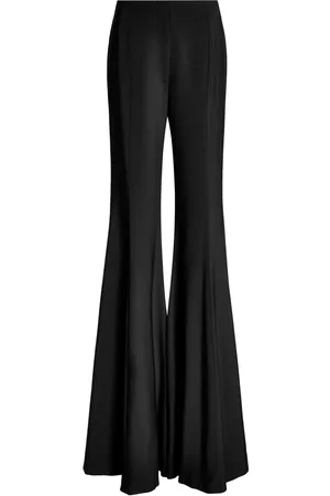 Proenza Schouler Women Wide Leg Pants - Women's Wide-Leg Suiting Pants - Black - US 4 - Moda Operandi