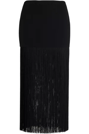 Michael Kors Women Skirts - Women's Fringe Skirt - Black - US 6 - Moda Operandi