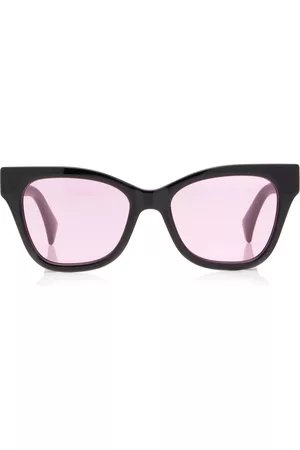 Gucci Women Sunglasses - Women's Cat-Eye Acetate Sunglasses - Black - OS - Moda Operandi