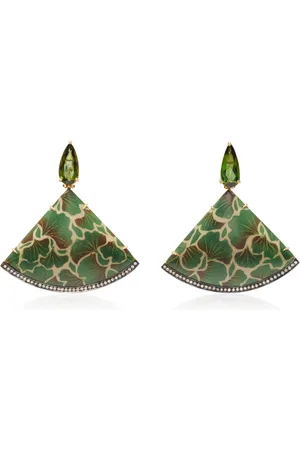Silvia Furmanovich 18K Gold; Tourmaline And Diamond Earrings
