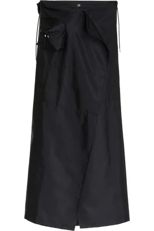 Prada Draped Gabardine Raincoat