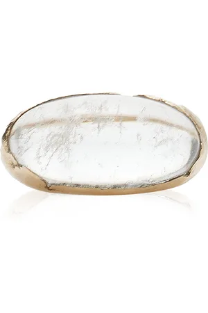 Cyril Pool 14K Yellow Quartz Ring