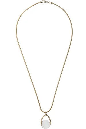 Cyril Satellite 14K Yellow Quartz Necklace