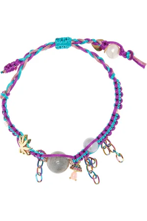 Joie DiGiovanni Trippy Barbie Stainless Steel -Stone Bracelet