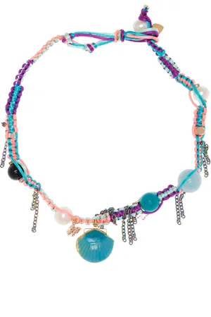 Joie DiGiovanni Turquoise Stainless Steel -Stone Necklace