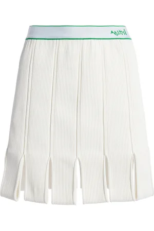 Bottega Veneta Logo-Detailed Lightweight Mini Skirt
