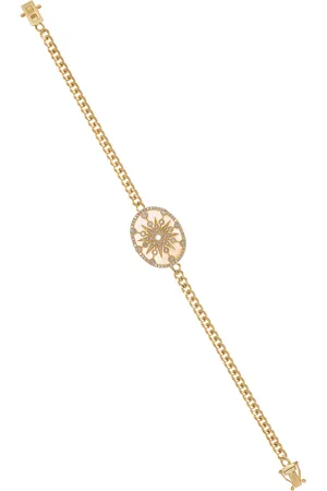 COLETTE Star Sheild 18K Yellow Diamond Bracelet