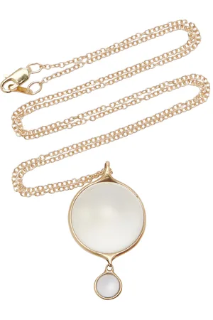 Cyril Lucent 14K Yellow Quartz Necklace