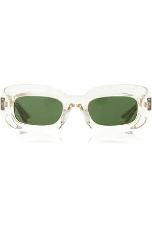 Khaite X Oliver Peoples 1966C Square-Frame Acetate Sunglasses