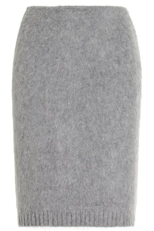 Prada Cashmere Mini Skirt