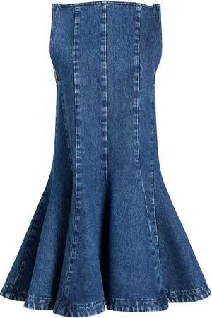 Khaite Mags Denim Mini Dress