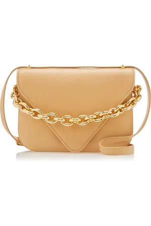 Bottega Veneta The Mount Large Leather Shoulder Bag