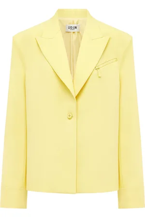 LEO LIN Jovanna Crepe Blazer