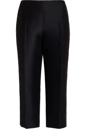 The Row Adelie Wool And Silk-Blend Pants