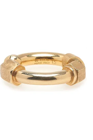 Bottega Veneta Brushed -Plated Sterling Silver Ring