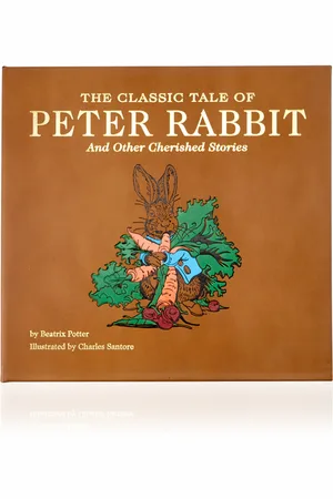 Graphic Image The Classic Tale of Peter Rabbit Leather Hardcover Book