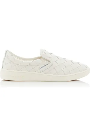 Bottega Veneta Sawyer Intrecciato Leather Sneakers