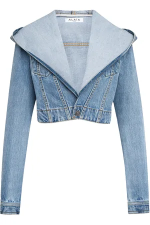 Alaïa Hooded Denim Jacket