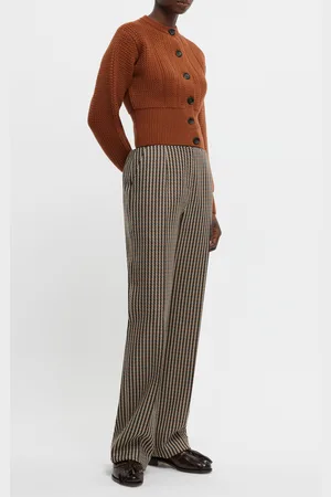 EMILIA WICKSTEAD Albert Fitted Wool Cardigan